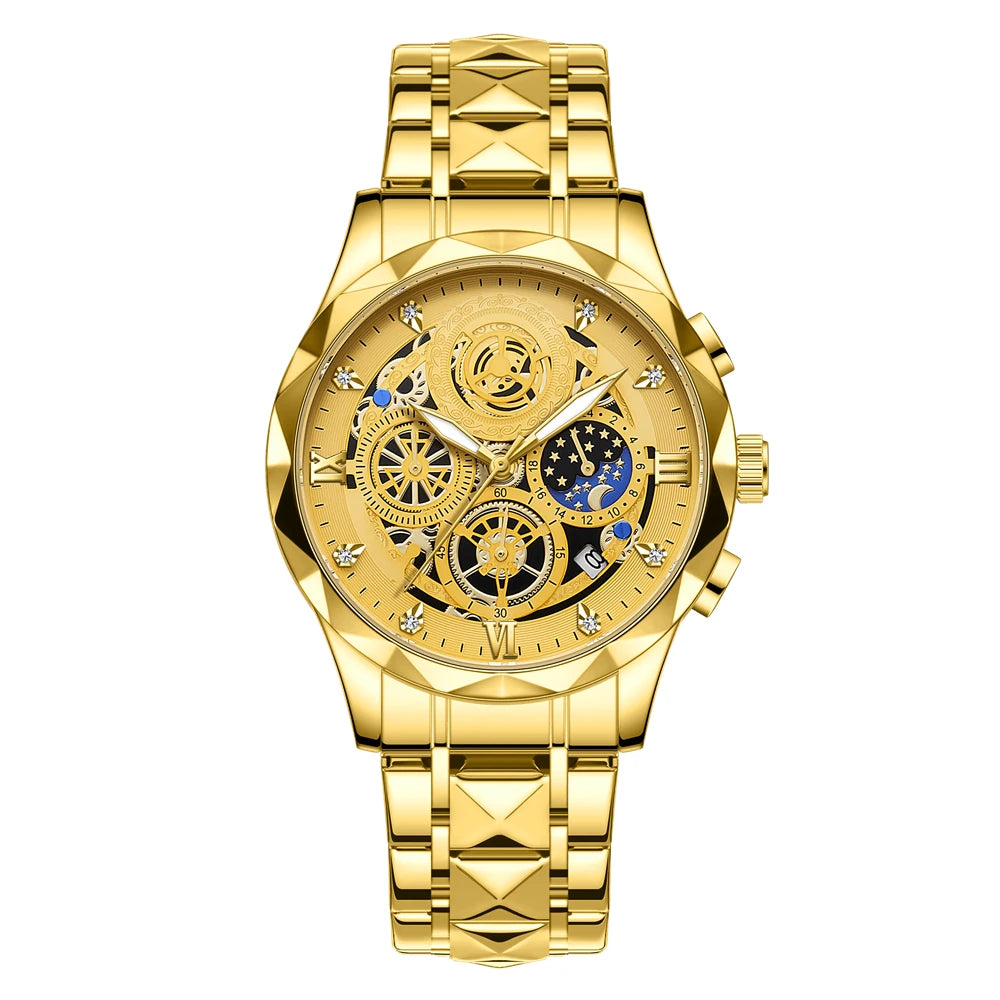 Men's Waterproof Luminous Quartz Watch