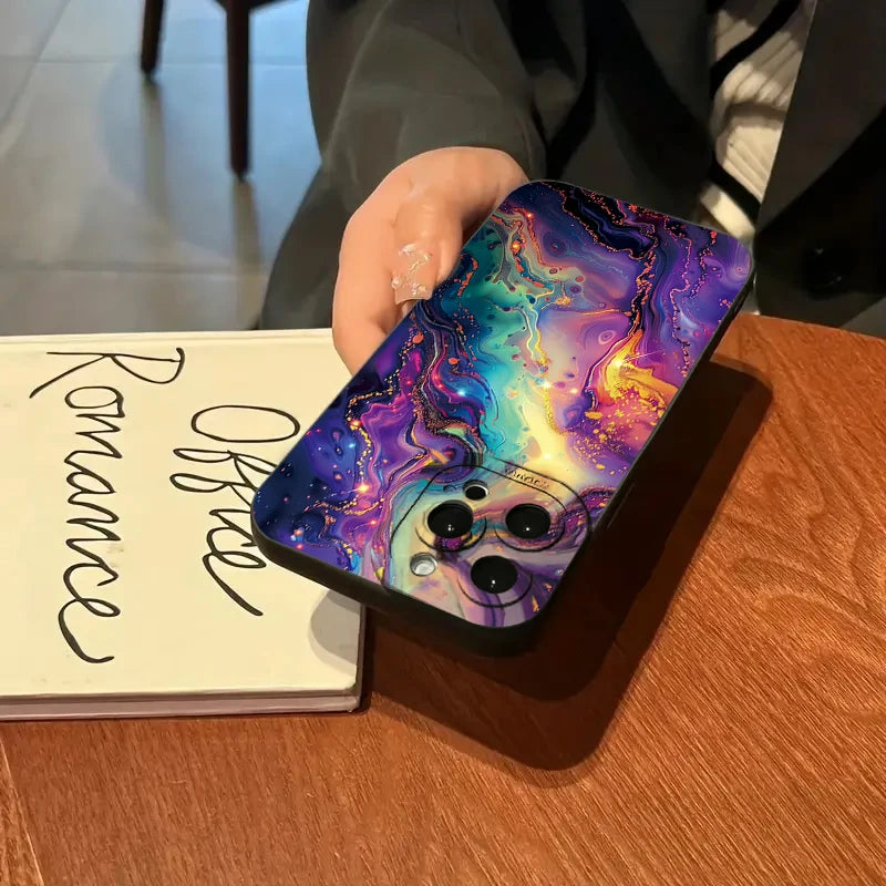 Amber Starry Sky Protective Cover – iPhone