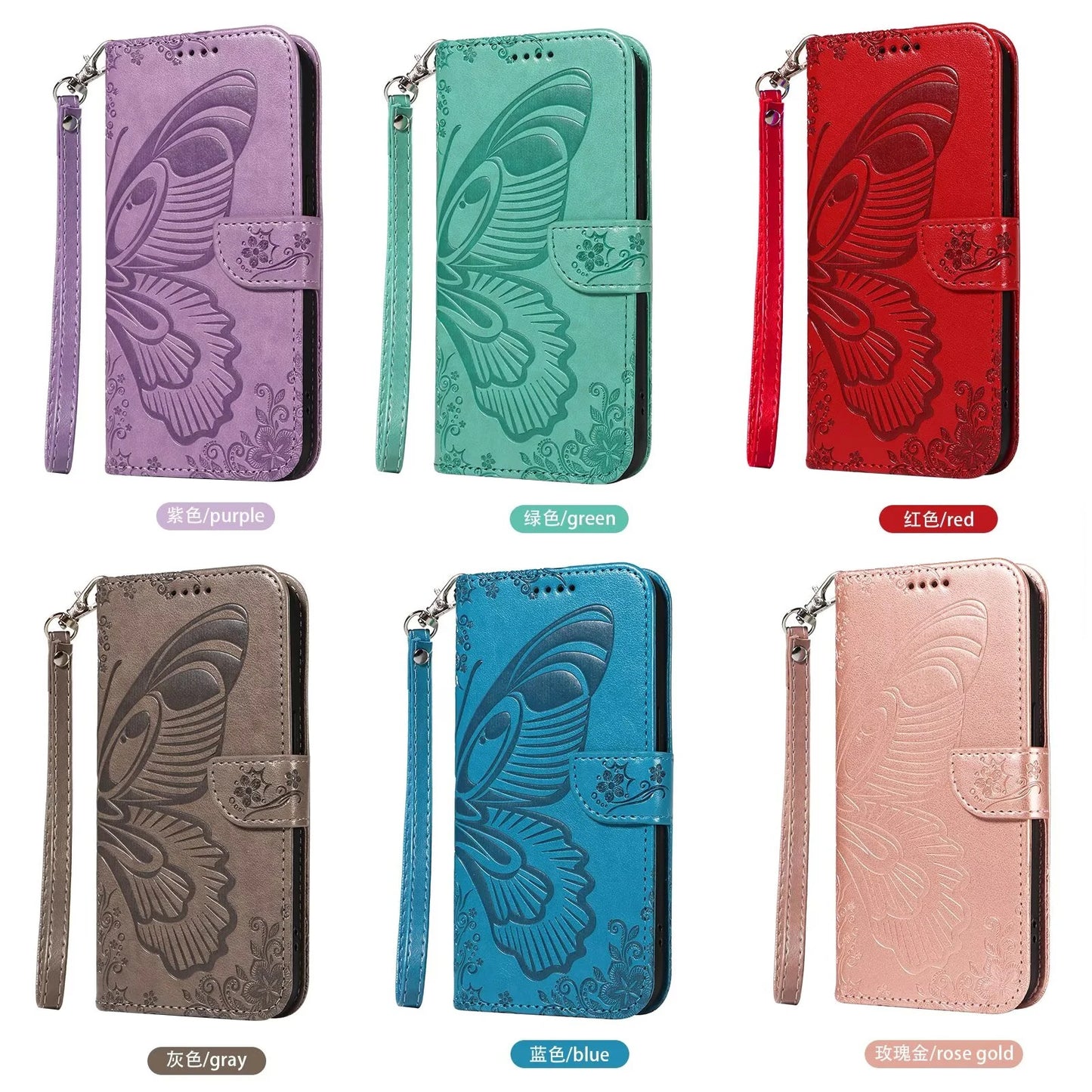 Flip Card Slot Stand Wallet Cover – iPhone