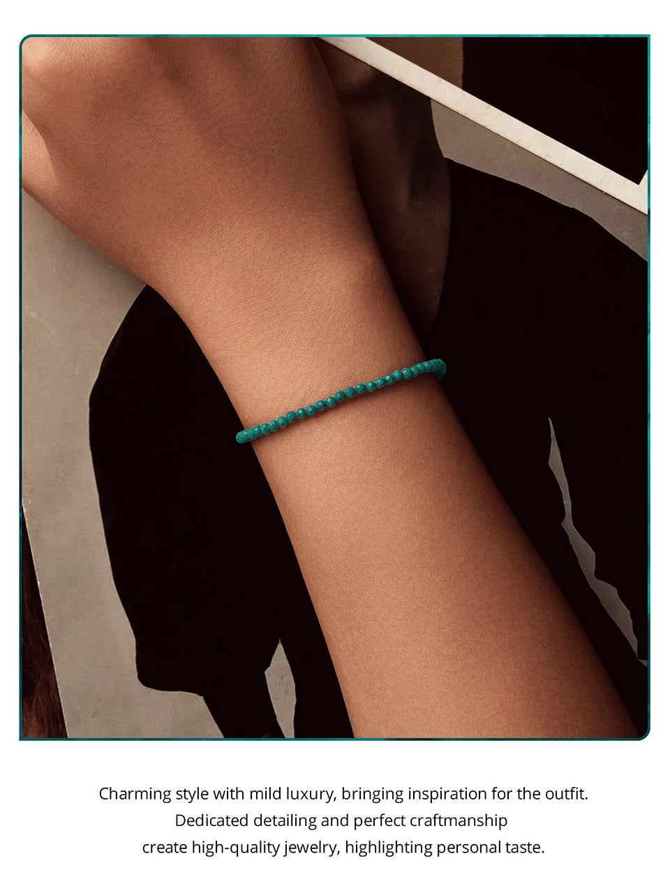 jewelry gift, available in two beautiful colors.”