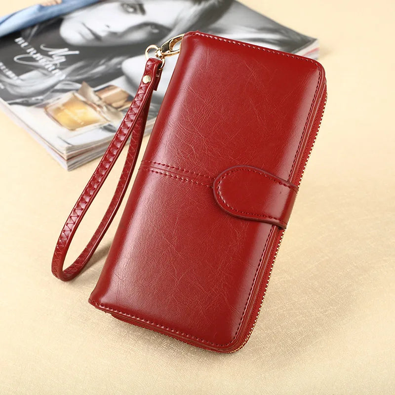 Solid Color Clutch Purse