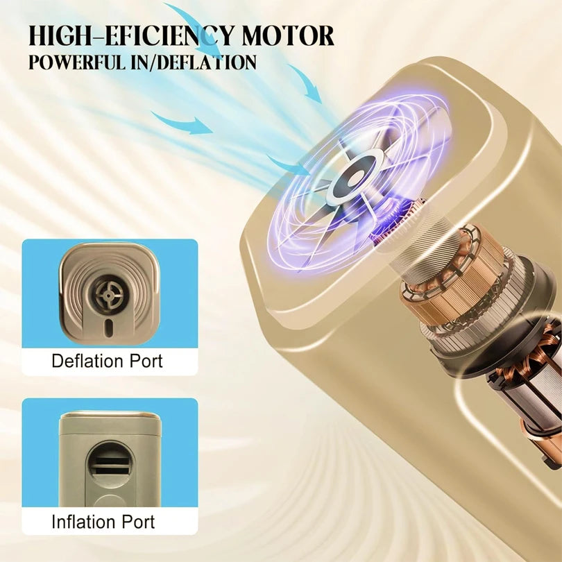 Wireless Air Pump – Portable Outdoor Inflator & Deflator
