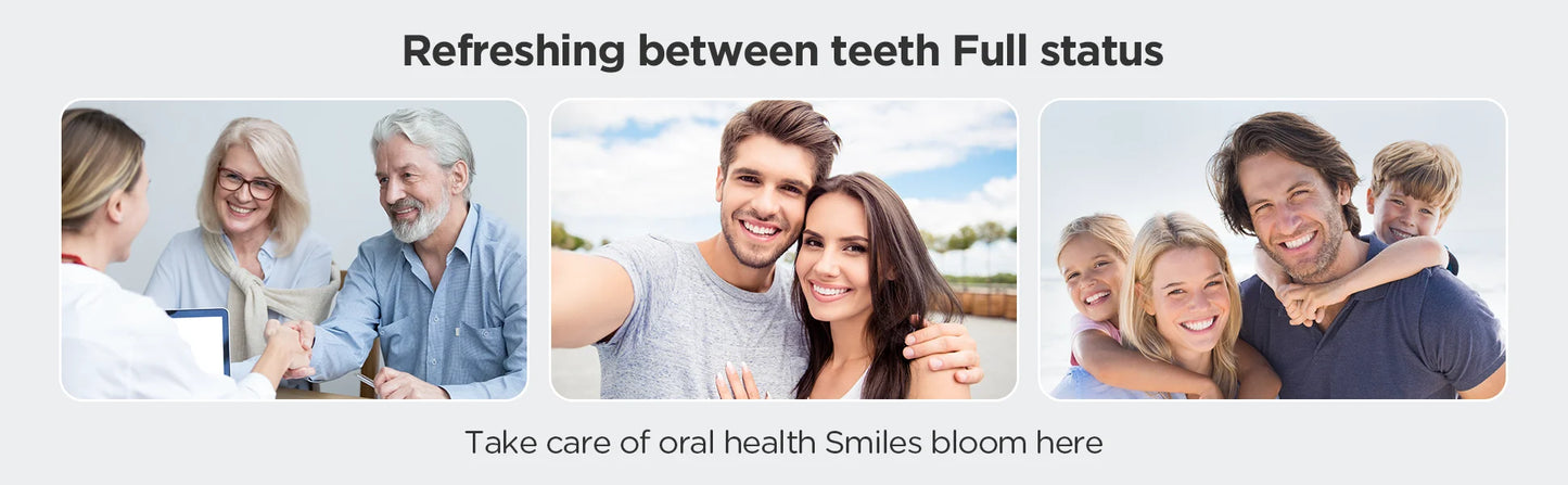 Fairywill Portable Water Flosser – Rechargeable Dental Cleaner