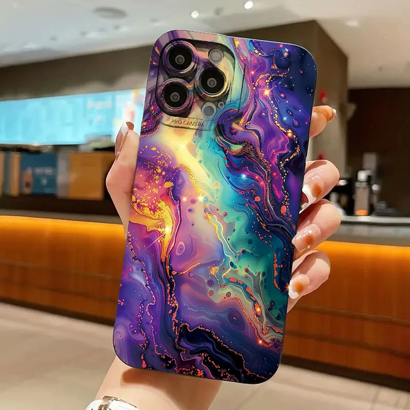 Amber Starry Sky Protective Cover – iPhone