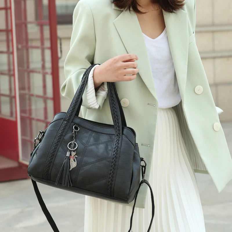 Tassel Luxury Crossbody Tote