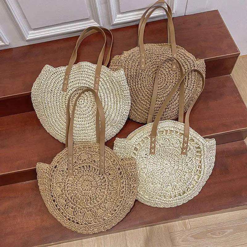 Handmade Woven Beach Tote