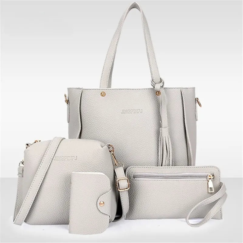 Stylish Solid PU Crossbody & Shoulder Bags for Women