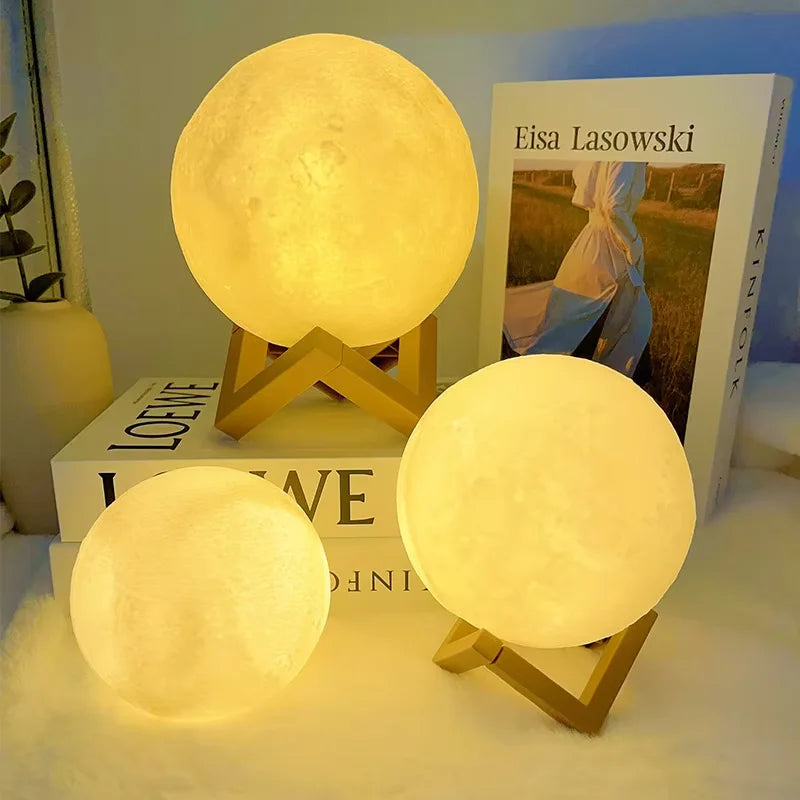 LED Moon & Galaxy Book Light – Perfect Gift for Kids