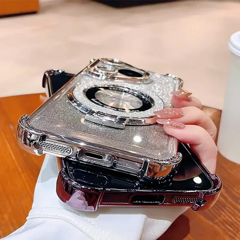 Luxury Glitter Bracket Cover – Xiaomi Redm