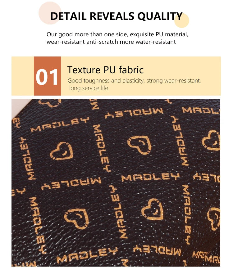 Women’s Short Wallet with Wrist Strap & Coin Clip