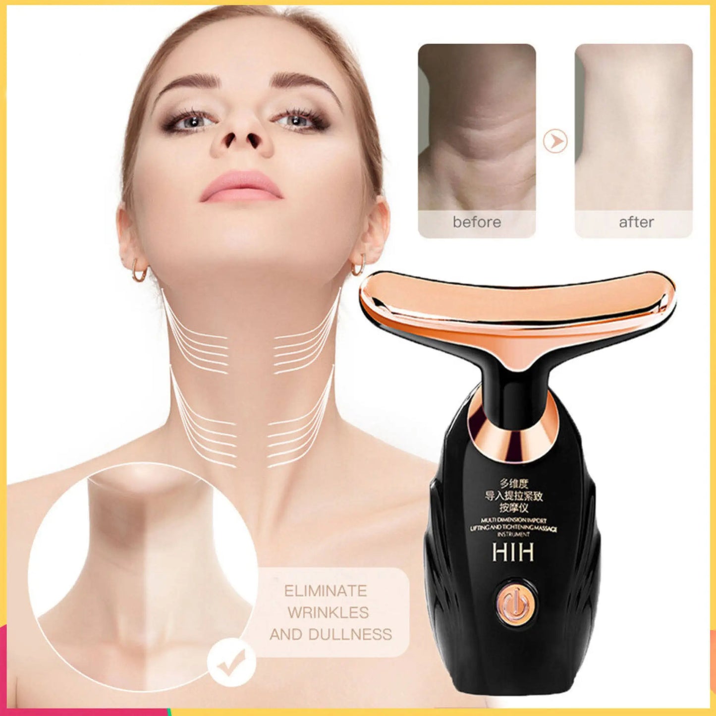 Facial Eye Massager – Anti-Aging Beauty Device