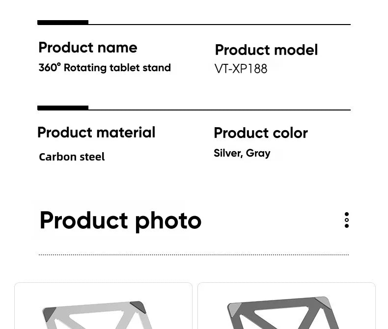 Portable iPad & Phone Holder