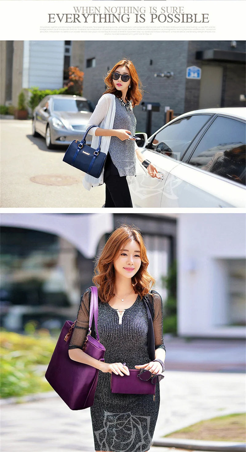 6-Piece Fashion Tote Set