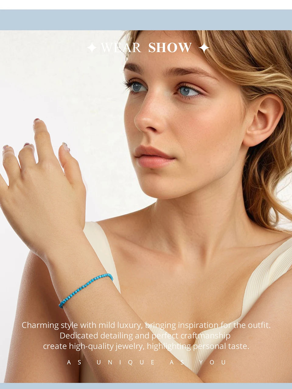 jewelry gift, available in two beautiful colors.”