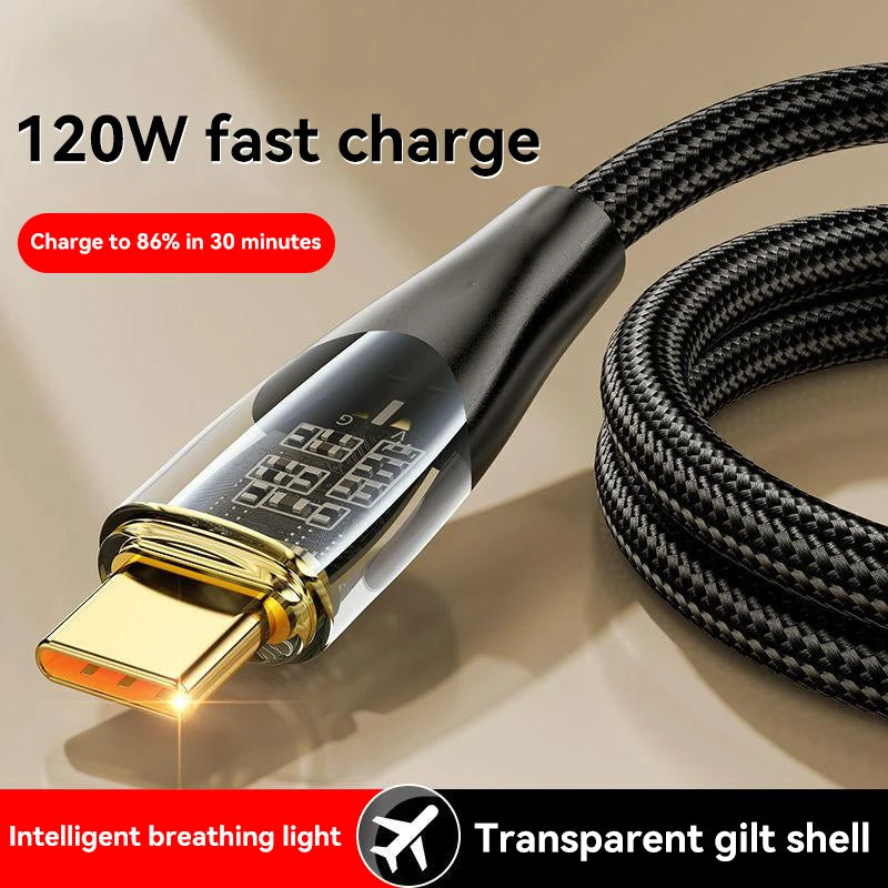 120W Fast USB-C Cable
