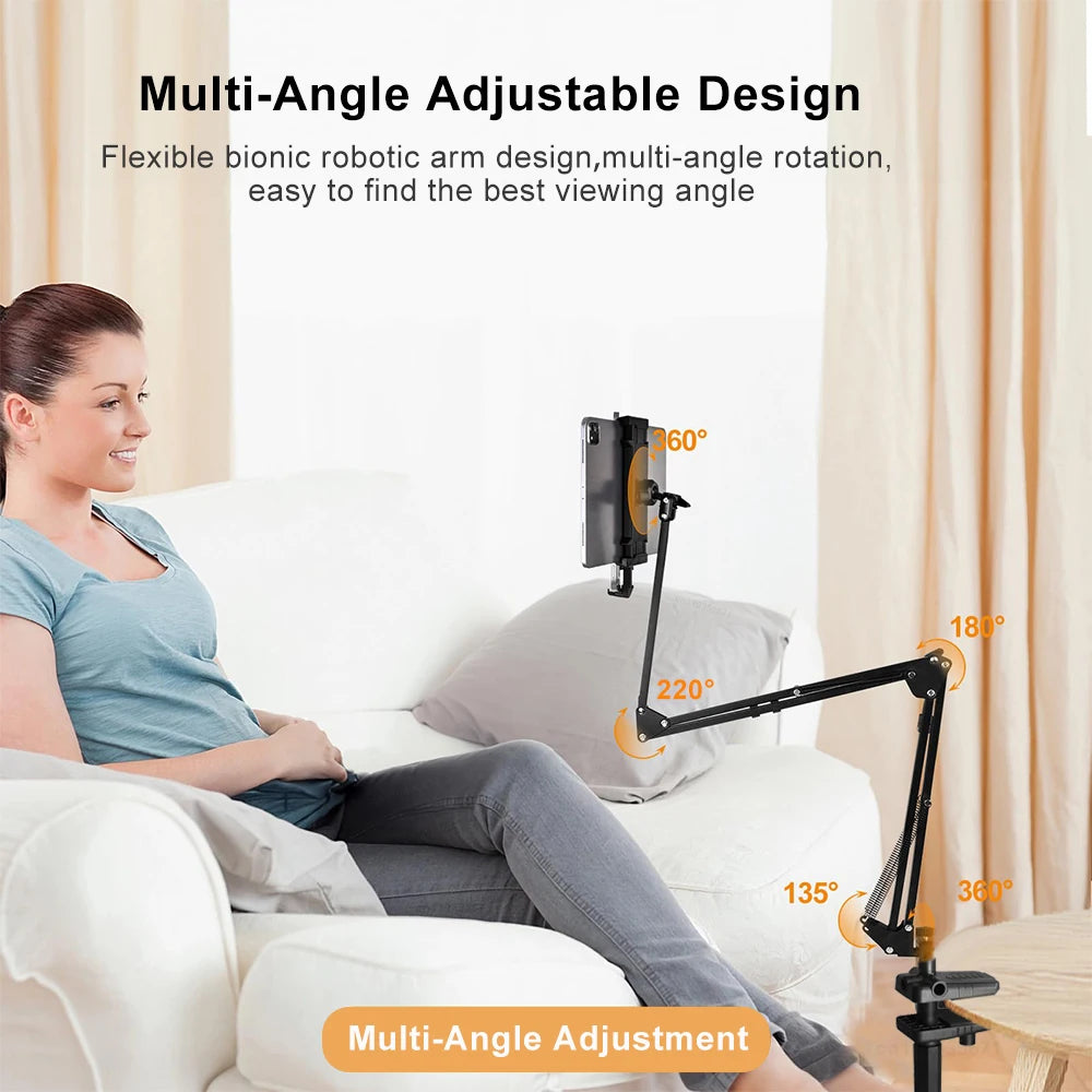 Rotatable Bed Tablet Stand