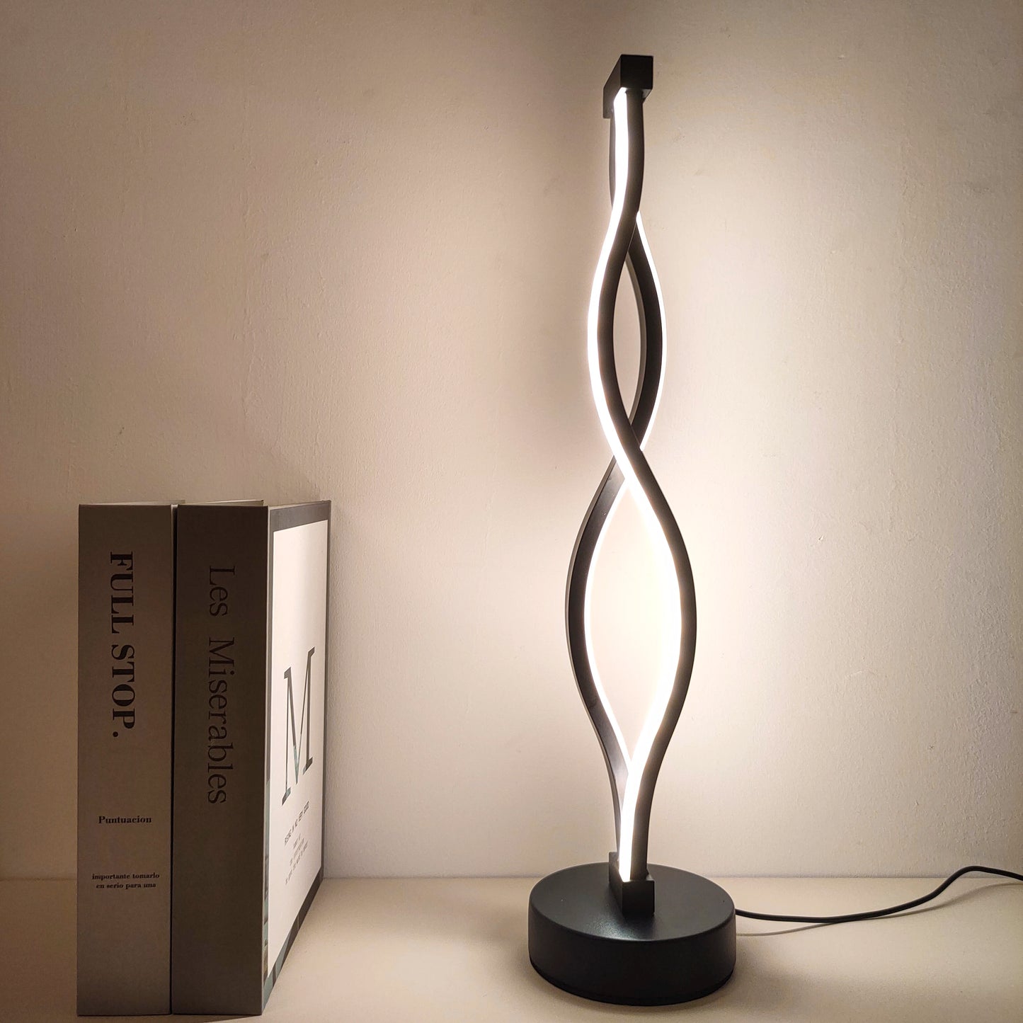 Nordic Minimalist Bedside Lamp – Creative & Artistic