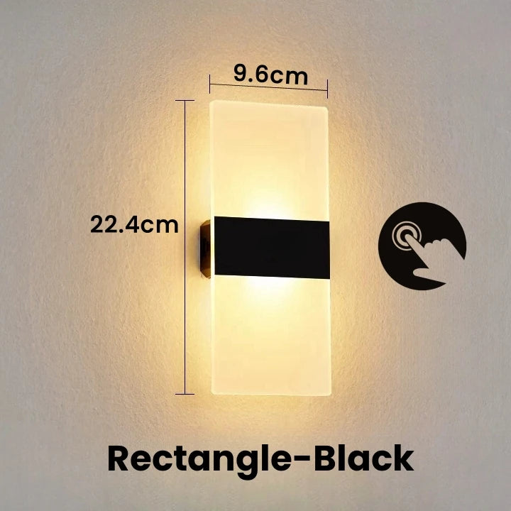Touch LED Wall Night Light – USB Rechargeable & Wireless