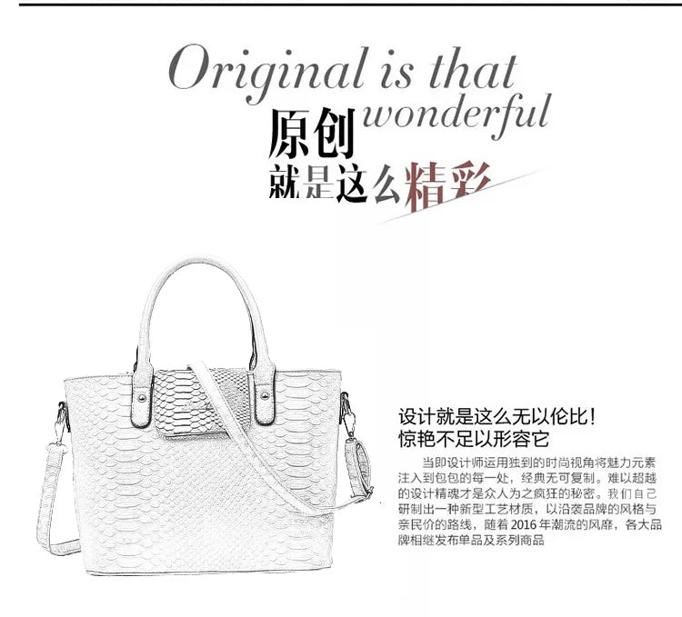 Luxury 6-Piece Handbag Set