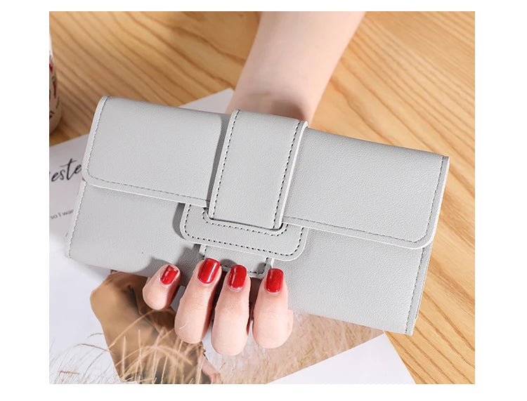 Large Capacity Clutch & Coin Purse for Ladies