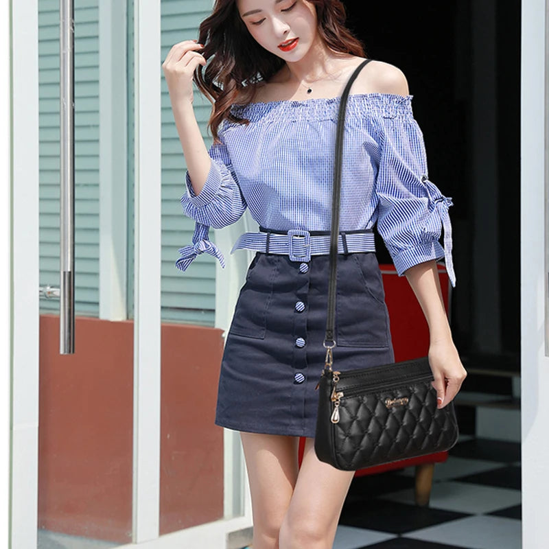 Women’s Zipper Shoulder Bag