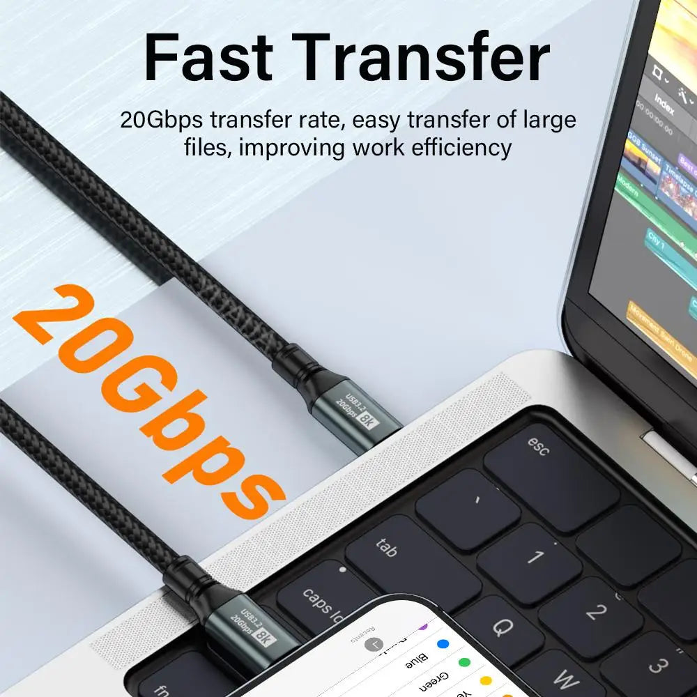 100W PD Fast Charging Cable