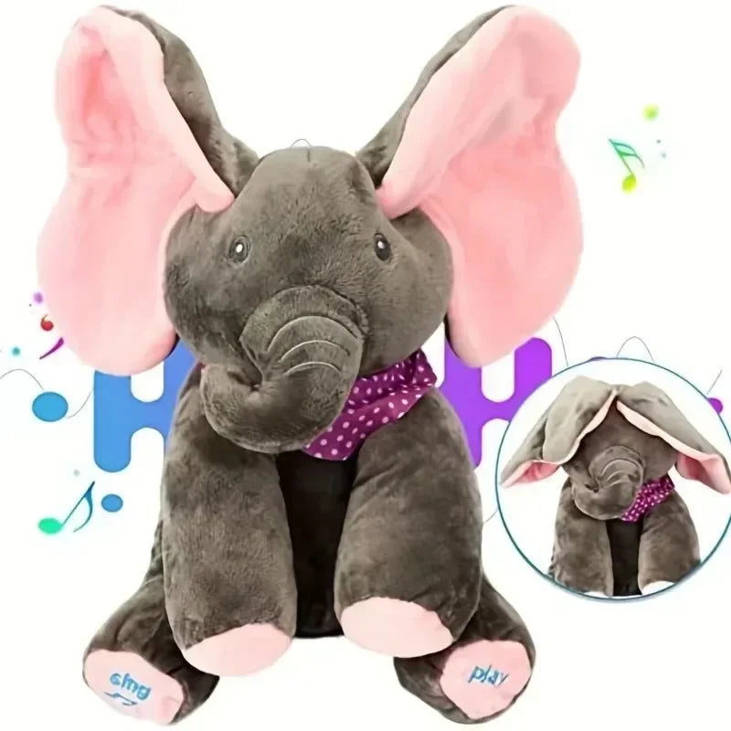 Cute Electric Elephant Plush for Babies