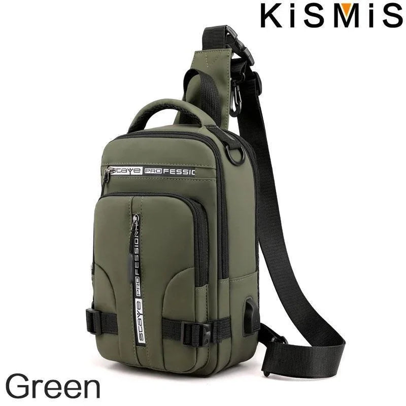 Casual Crossbody Shoulder & Chest Bag for Men