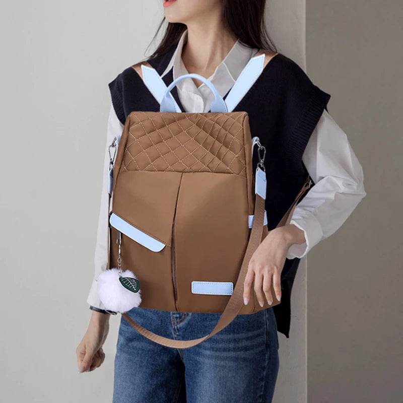 Theft-Proof Oxford Backpack