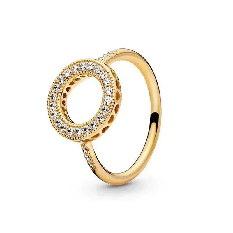 "Classic 925 Silver Heart Ring – Couple Jewelry Gift"