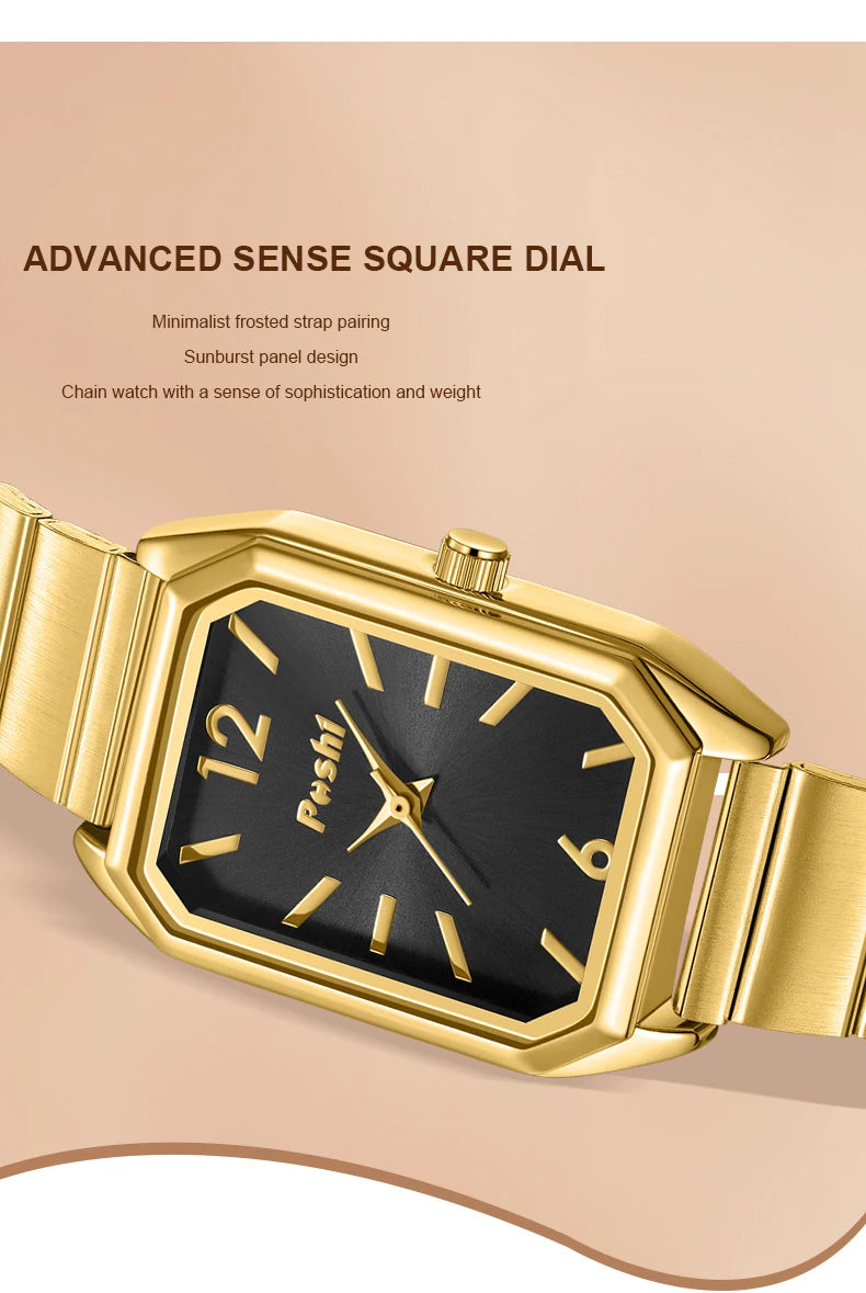 POSHI Women's Elegant Luxury Quartz Watch