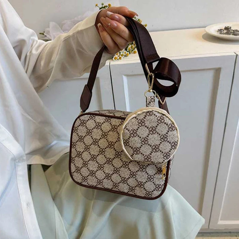 Luxury Square Shoulder Bag