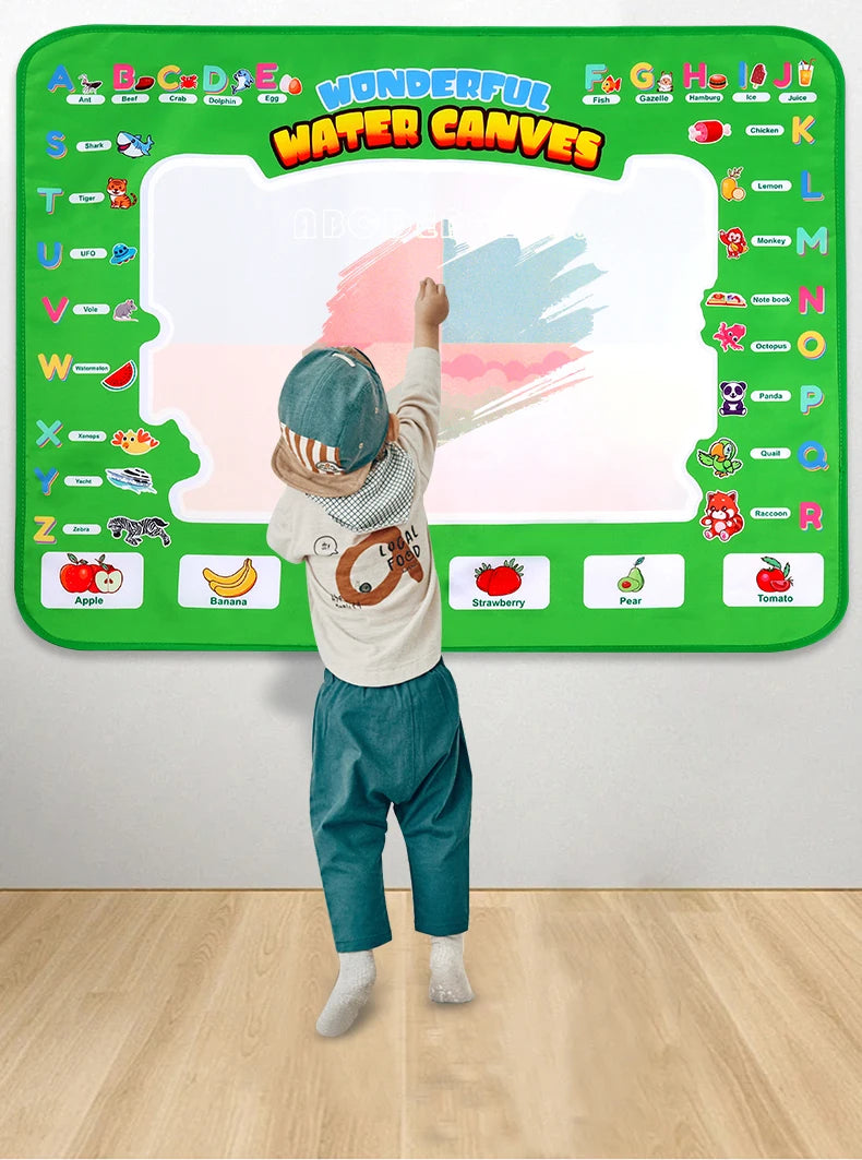 Kids Doodle Water Canvas – Mess-Free Painting Carpet