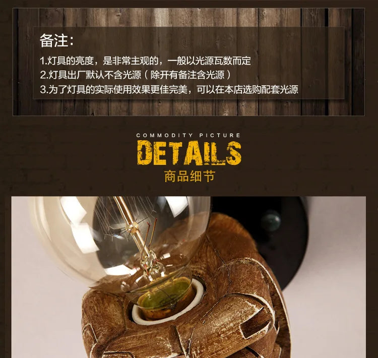 Rustic Wall Lighting for Studios, Bars & Dining Spaces