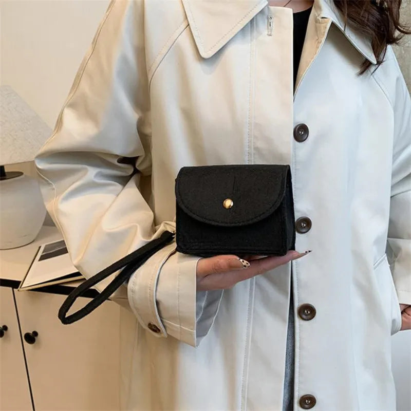 Stylish Solid Color Crossbody & Shoulder Bag Set