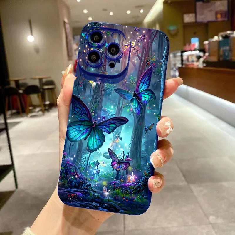 Glow In The Dark Butterfly Cover – Samsung