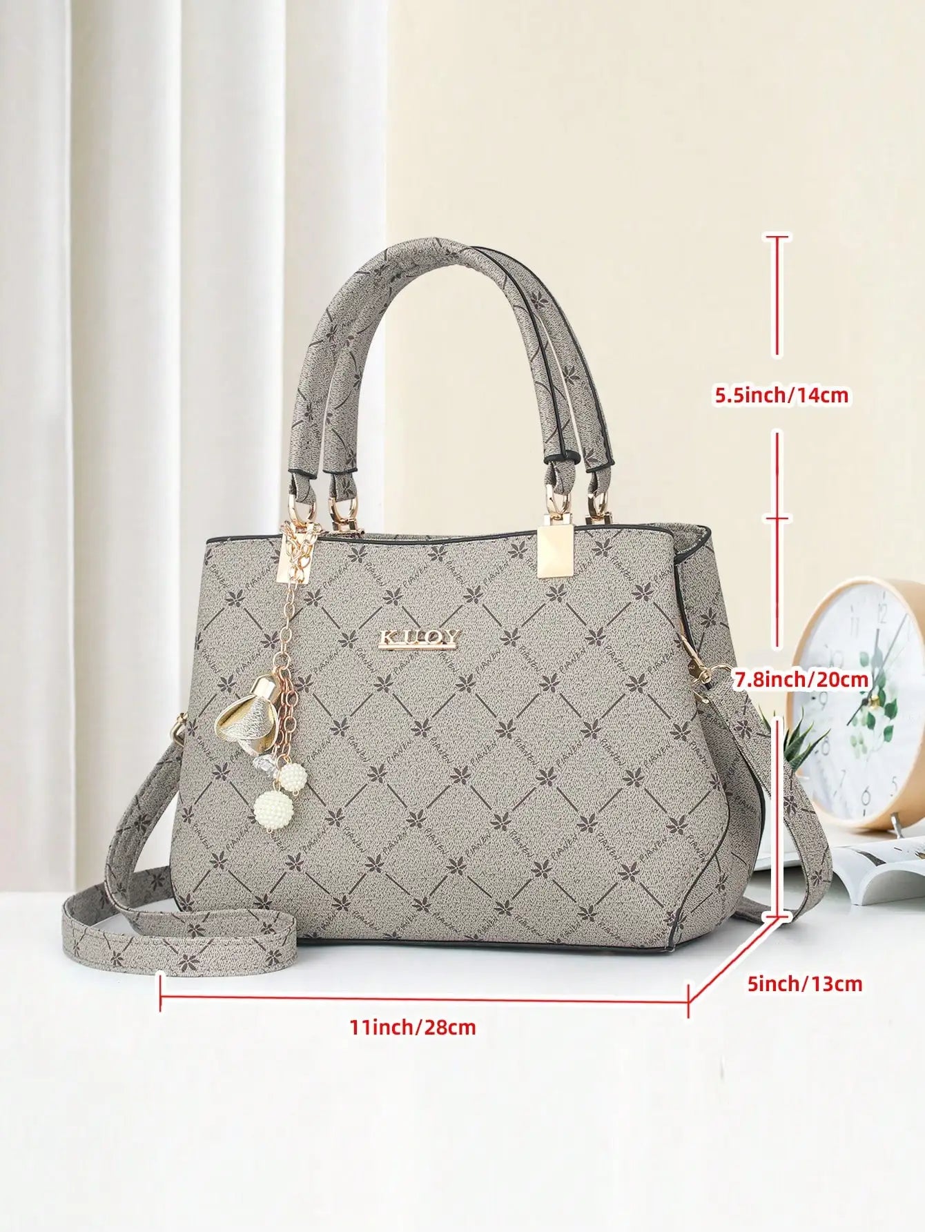 Trendy Women's Print Handbag & Shoulder Bag