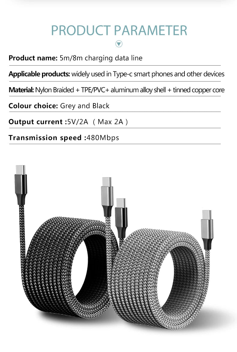 60W PD USB-C Cable