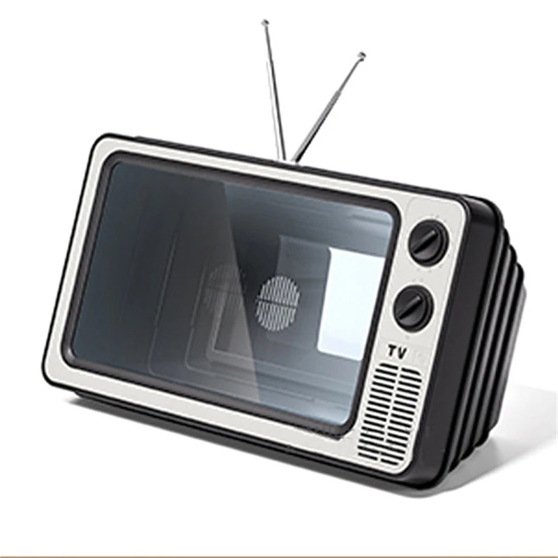 Retro TV Box Phone Magnifier – HD Display
