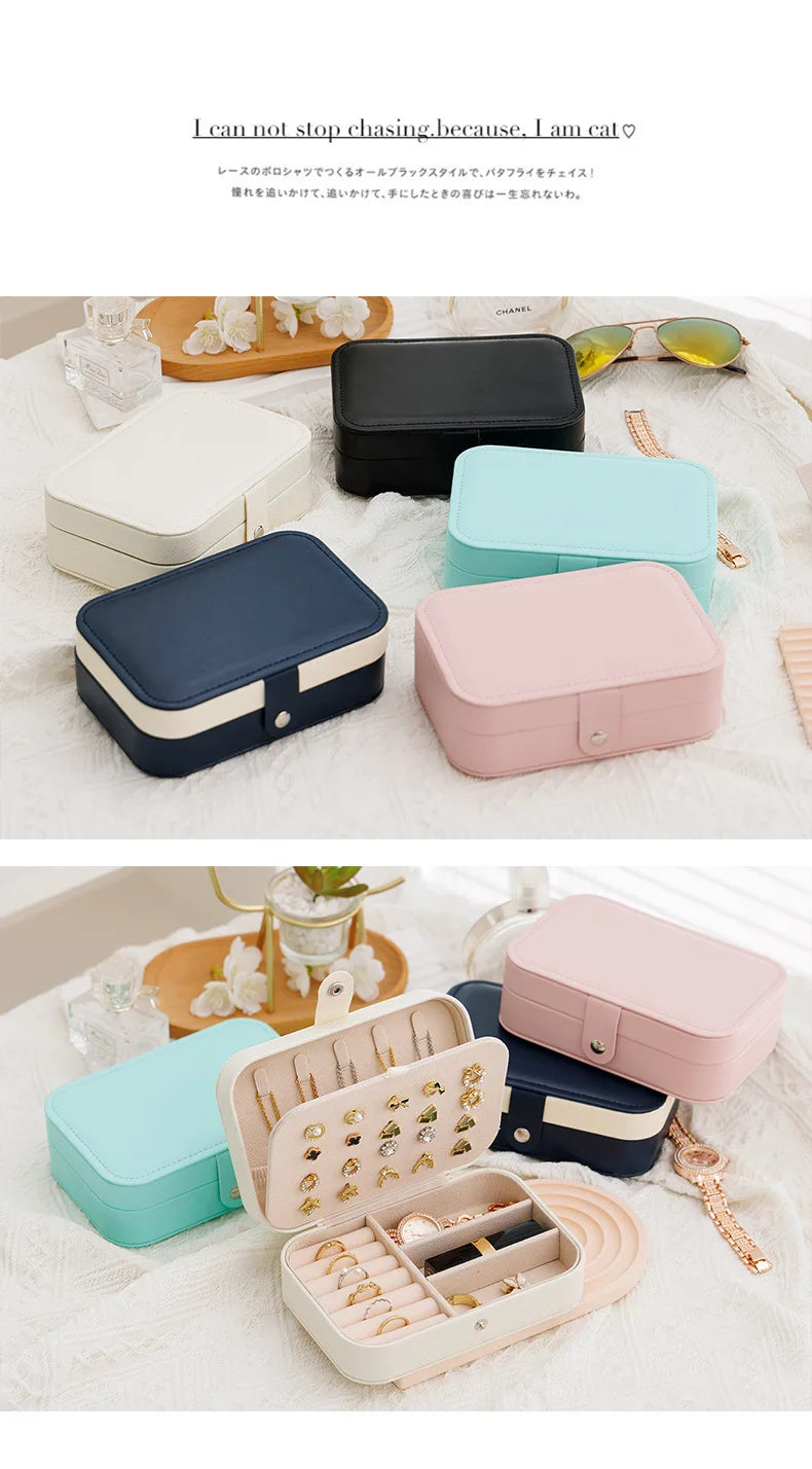 Travel Jewelry Organizer Box”