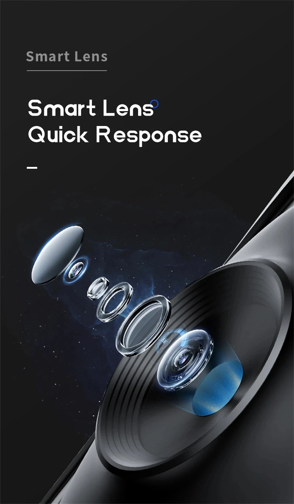 P01 Smart 360° Rotation Phone Gimbal with AI Face Tracking