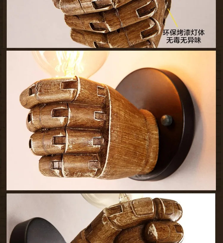 Unique Indoor Wall Fixture for Home, Bar & Restaurant Decor