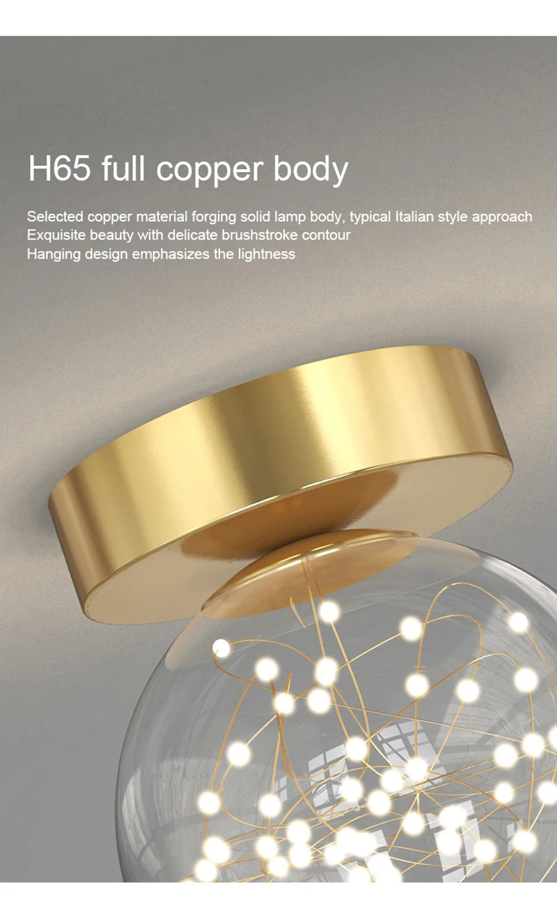 Nordic LED Ceiling Light for Modern Interiors