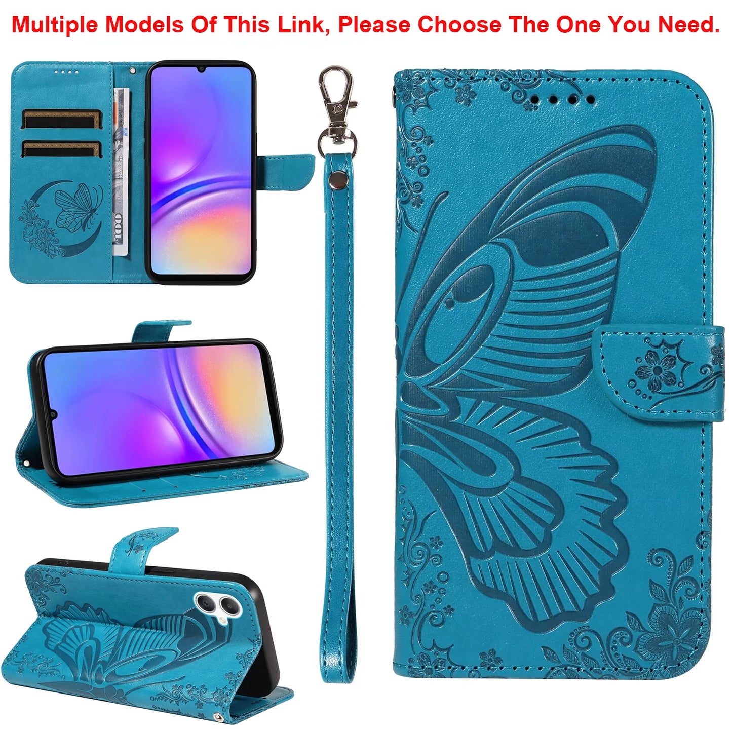 Flip Card Slot Stand Wallet Cover – iPhone