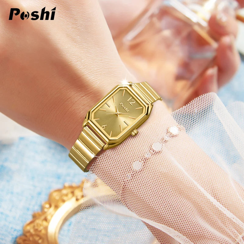 POSHI Women's Elegant Luxury Quartz Watch