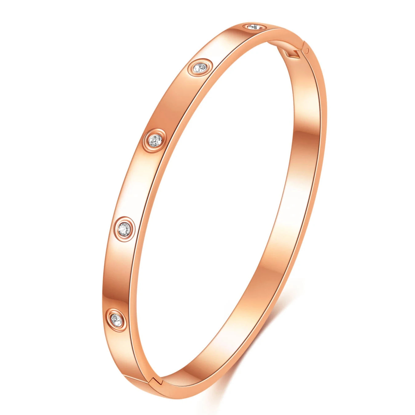 “Nibastar Rose Gold Hollow Star Bracelet”