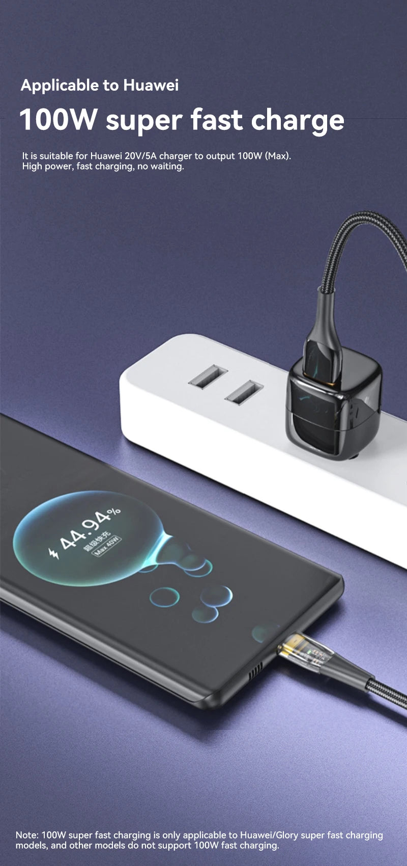 120W Fast USB-C Cable