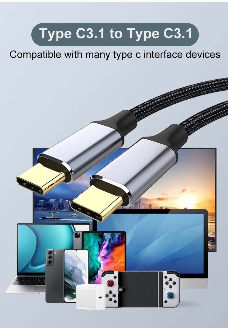 Fast Charge & Video USB-C Cable