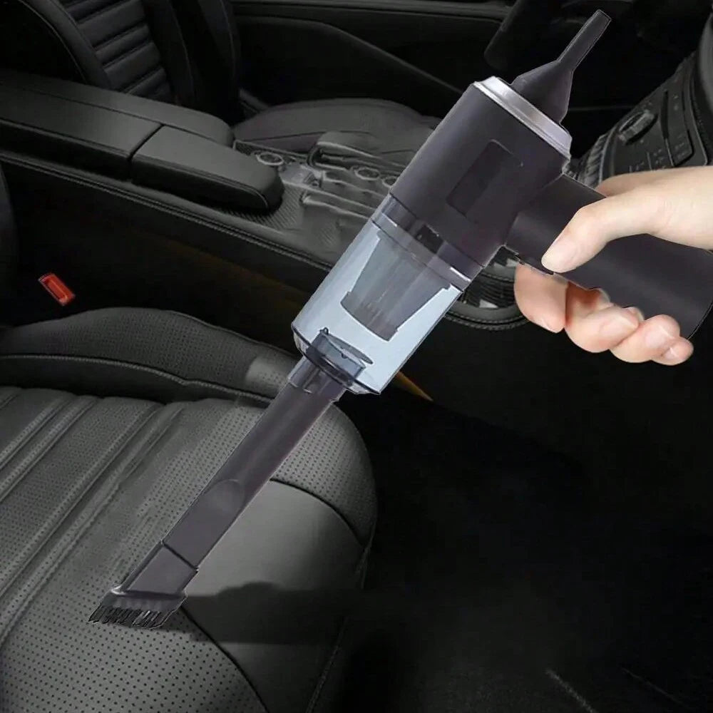 3-in-1 USB Rechargeable Car & Home Vacuum Cleaner