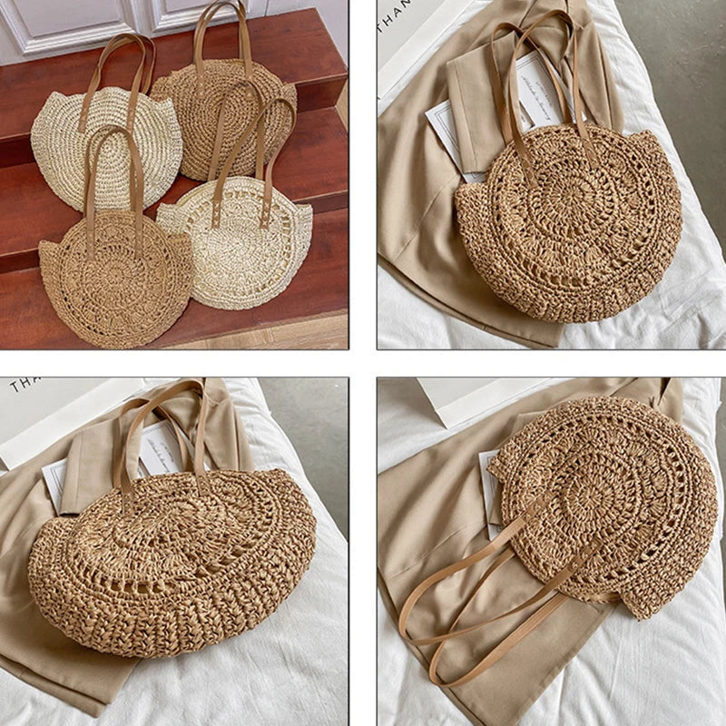 Handmade Woven Beach Tote